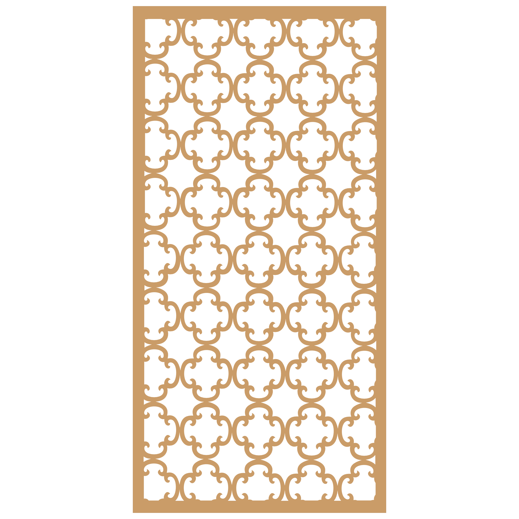 Panel ornamental modular geométrico de madera para decoración de pared interior