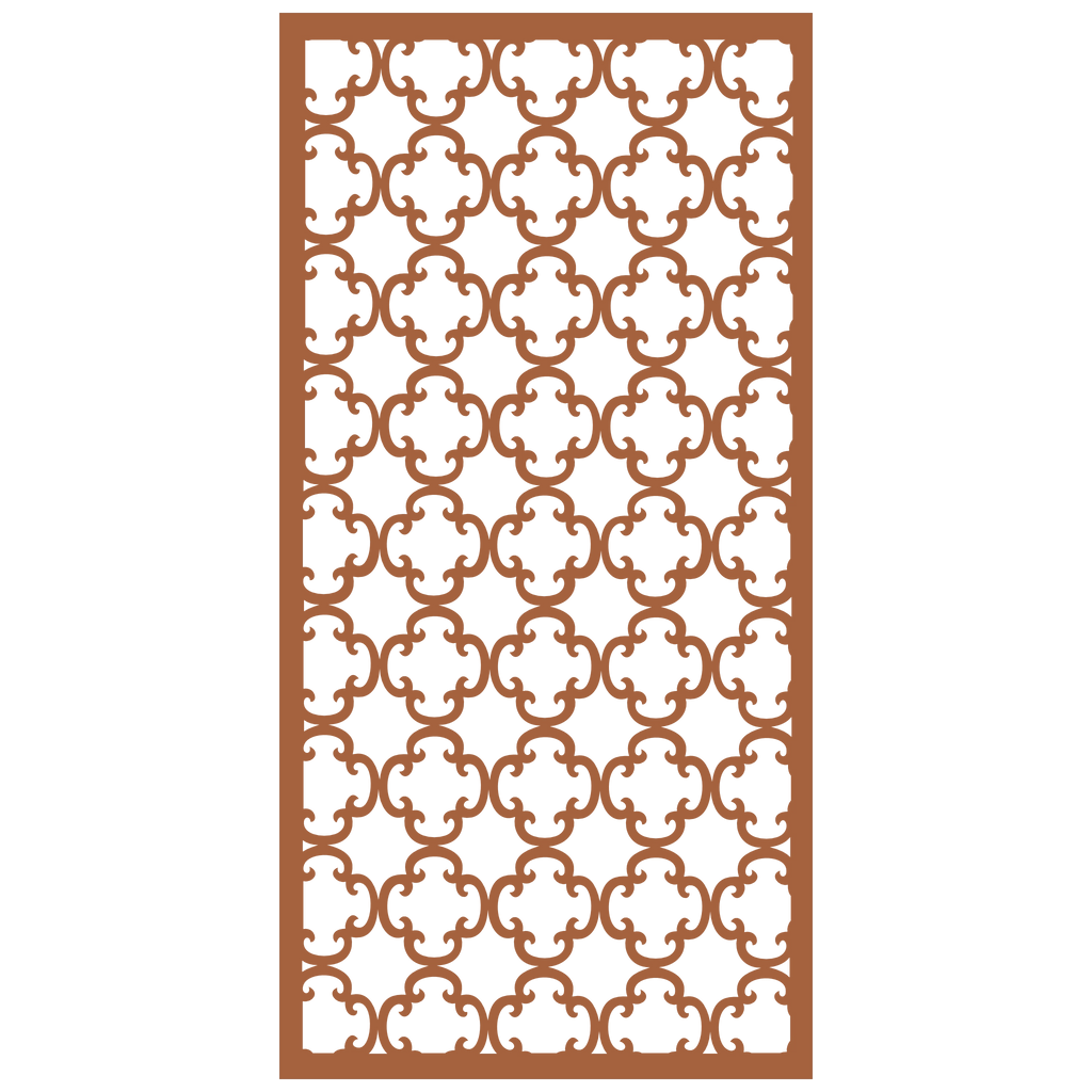 Panel ornamental modular geométrico de madera para decoración de pared interior