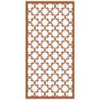 Panel ornamental modular geométrico de madera para decoración de pared interior