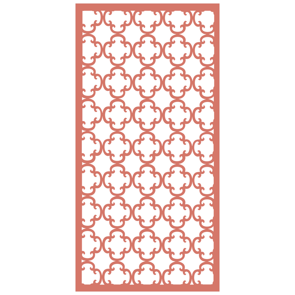 Panel ornamental modular geométrico de madera para decoración de pared interior