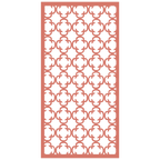 Panel ornamental modular geométrico de madera para decoración de pared interior