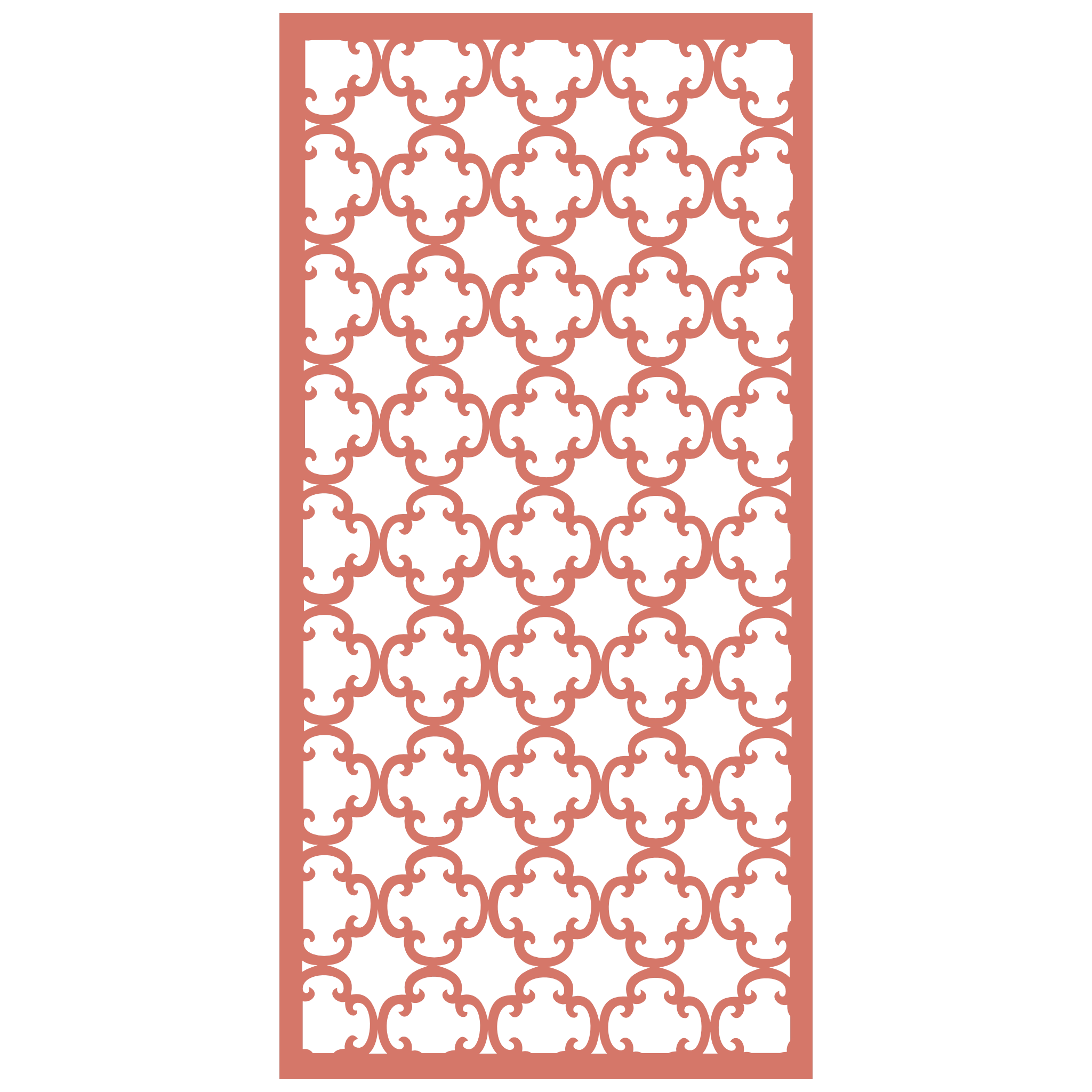 Panel ornamental modular geométrico de madera para decoración de pared interior