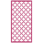 Panel ornamental modular geométrico de madera para decoración de pared interior