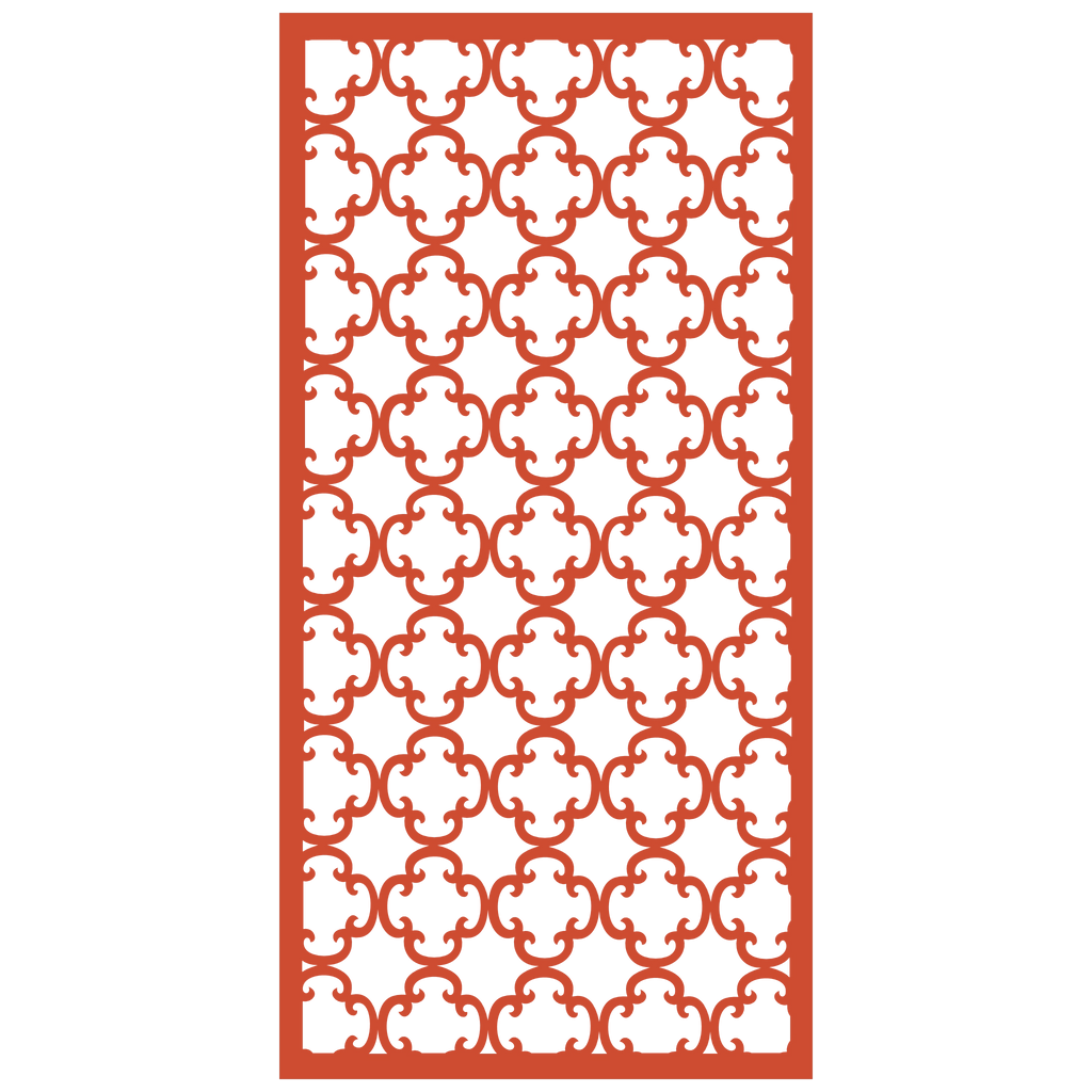 Panel ornamental modular geométrico de madera para decoración de pared interior