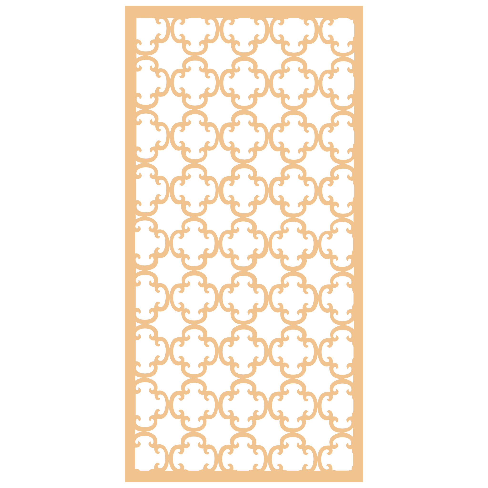 Panel ornamental modular geométrico de madera para decoración de pared interior