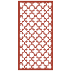 Panel ornamental modular geométrico de madera para decoración de pared interior