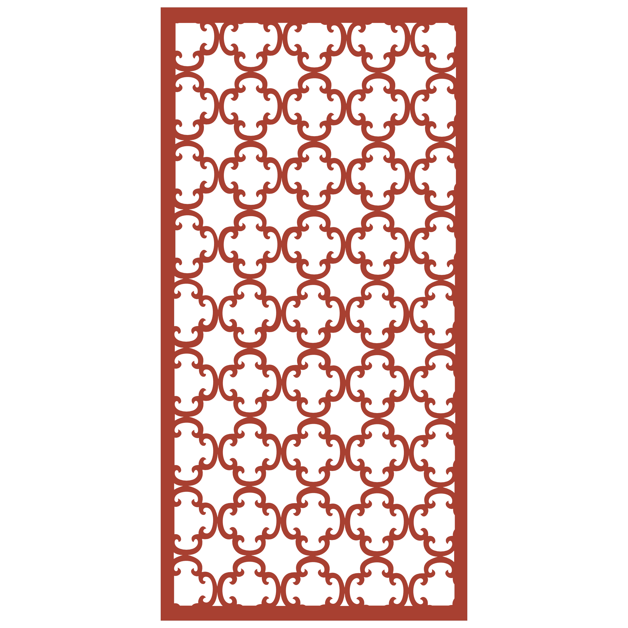 Panel ornamental modular geométrico de madera para decoración de pared interior