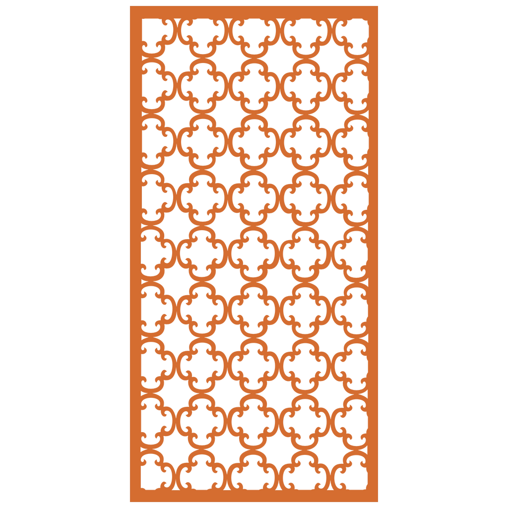 Panel ornamental modular geométrico de madera para decoración de pared interior