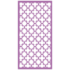 Panel ornamental modular geométrico de madera para decoración de pared interior