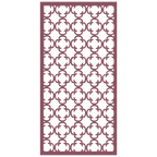 Panel ornamental modular geométrico de madera para decoración de pared interior