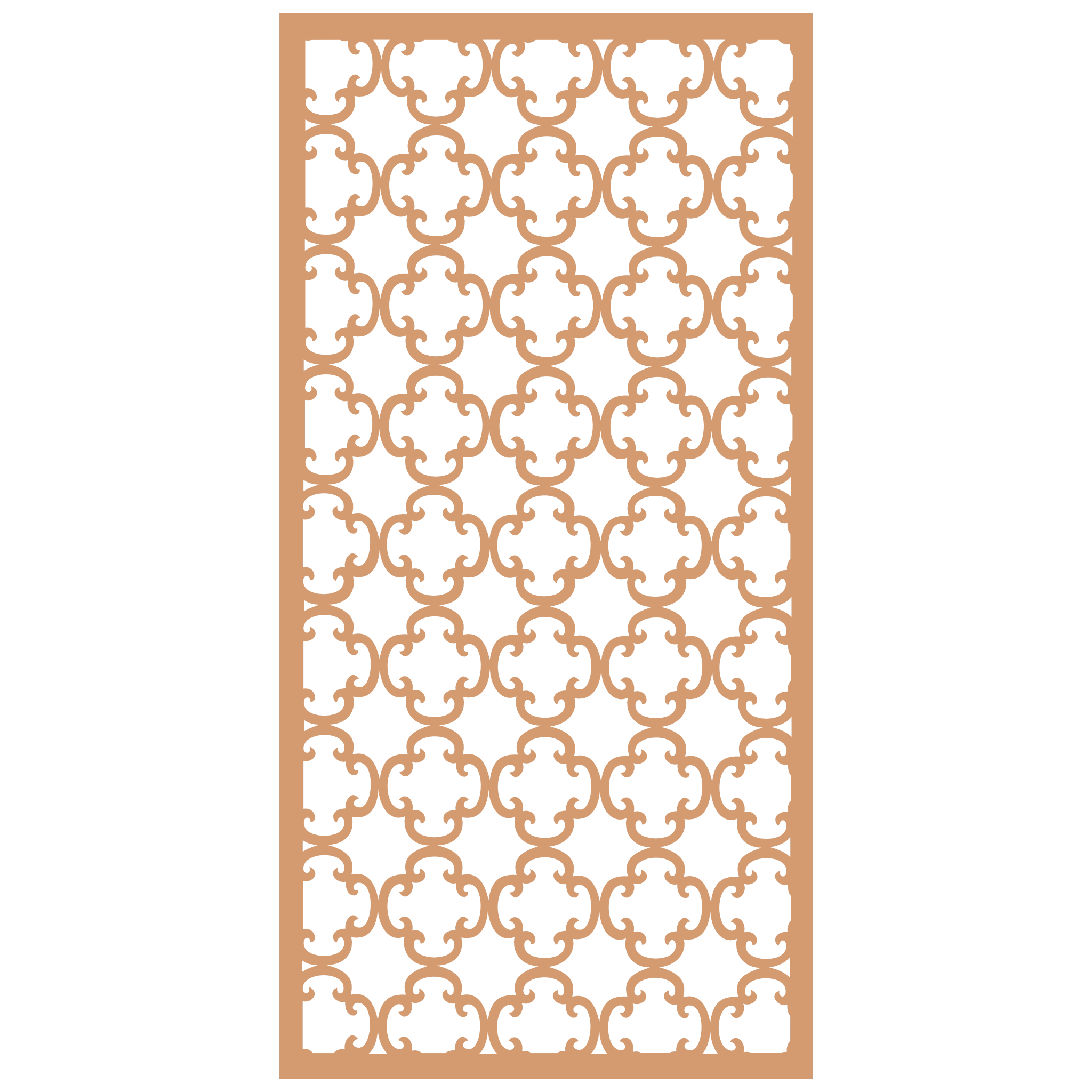 Panel ornamental modular geométrico de madera para decoración de pared interior