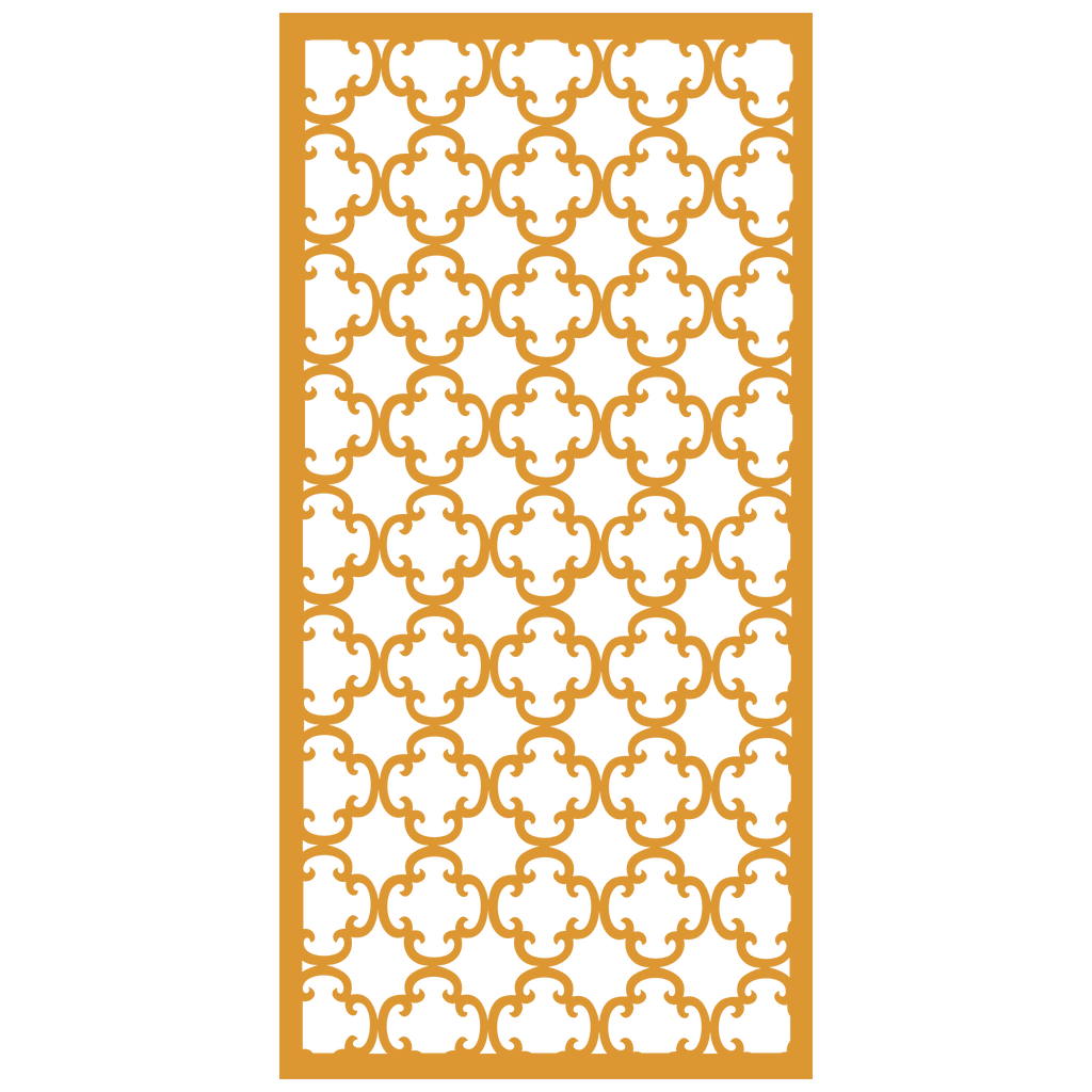 Panel ornamental modular geométrico de madera para decoración de pared interior