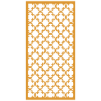 Panel ornamental modular geométrico de madera para decoración de pared interior