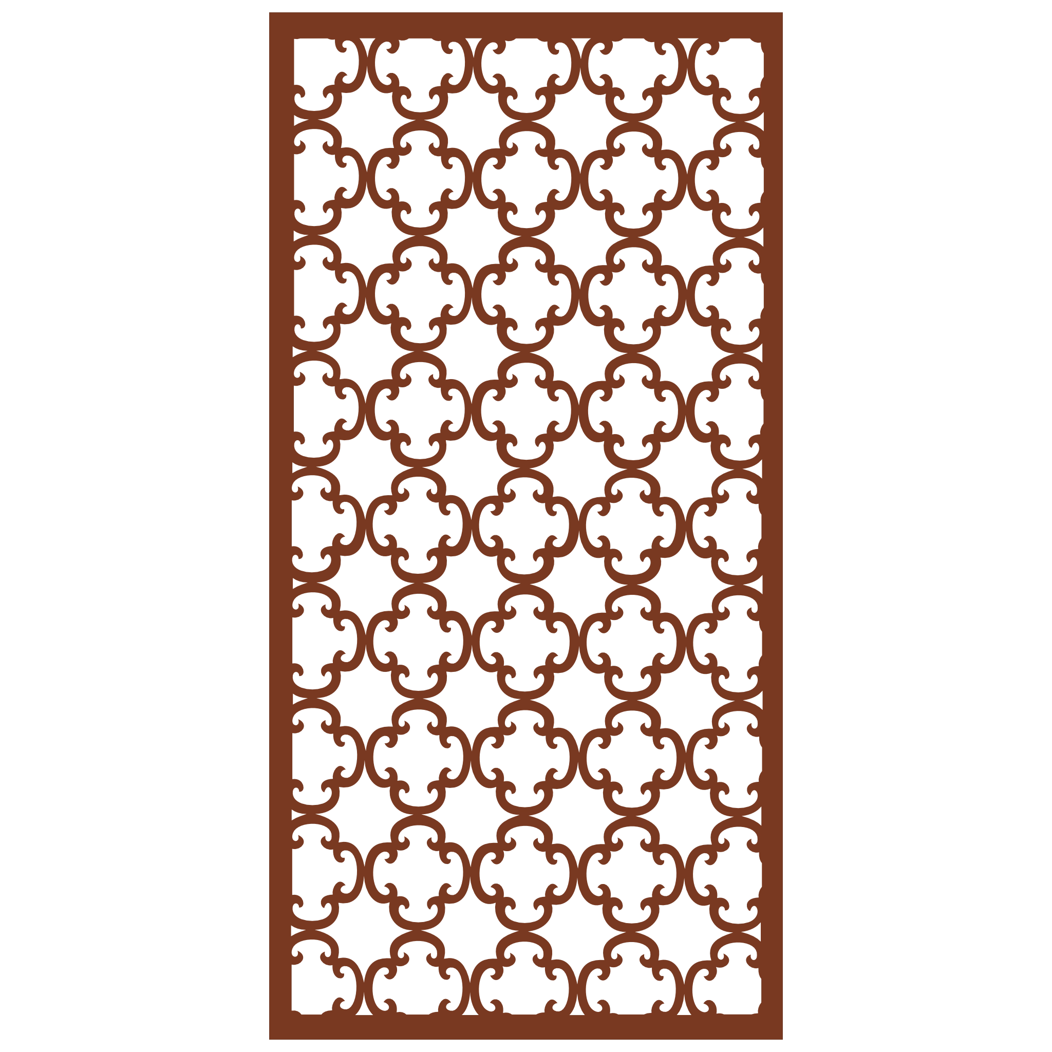 Panel ornamental modular geométrico de madera para decoración de pared interior