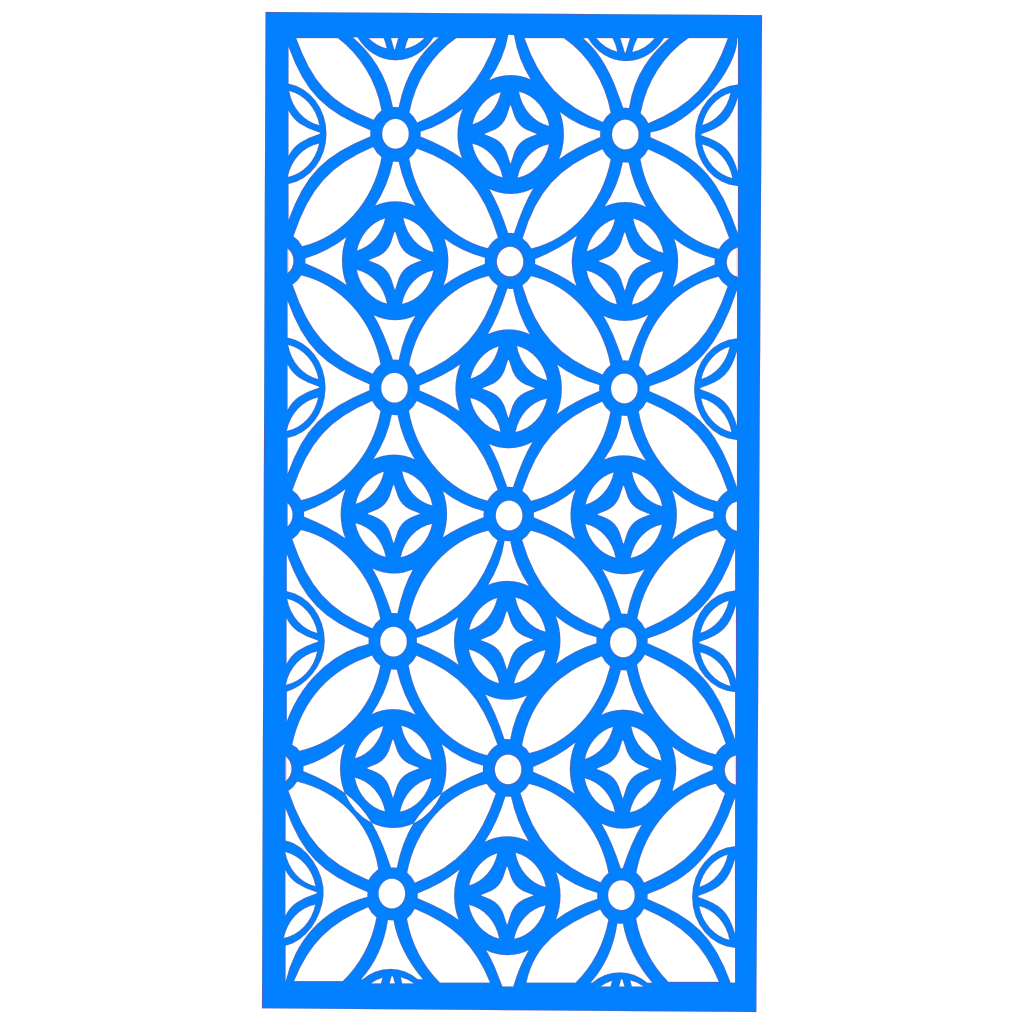 Panel decorativo de madera con patrón geométrico para interiores