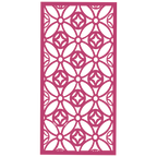 Panel decorativo de madera con patrón geométrico para interiores
