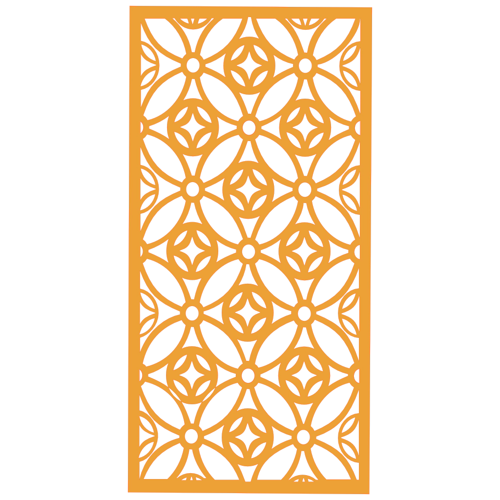 Panel decorativo de madera con patrón geométrico para interiores