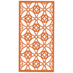 Panel decorativo de madera con patrón geométrico para interiores