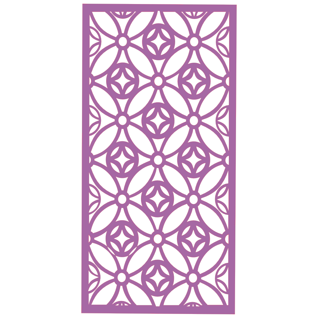 Panel decorativo de madera con patrón geométrico para interiores