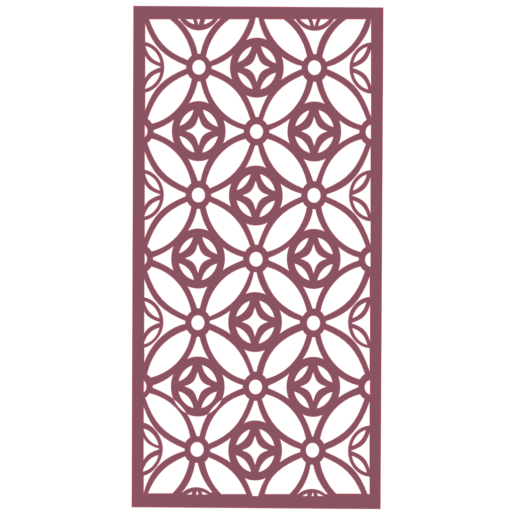 Panel decorativo de madera con patrón geométrico para interiores