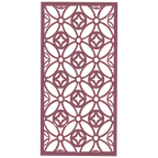 Panel decorativo de madera con patrón geométrico para interiores
