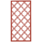 Composición mural con paneles geométricos modulares de diseño moderno