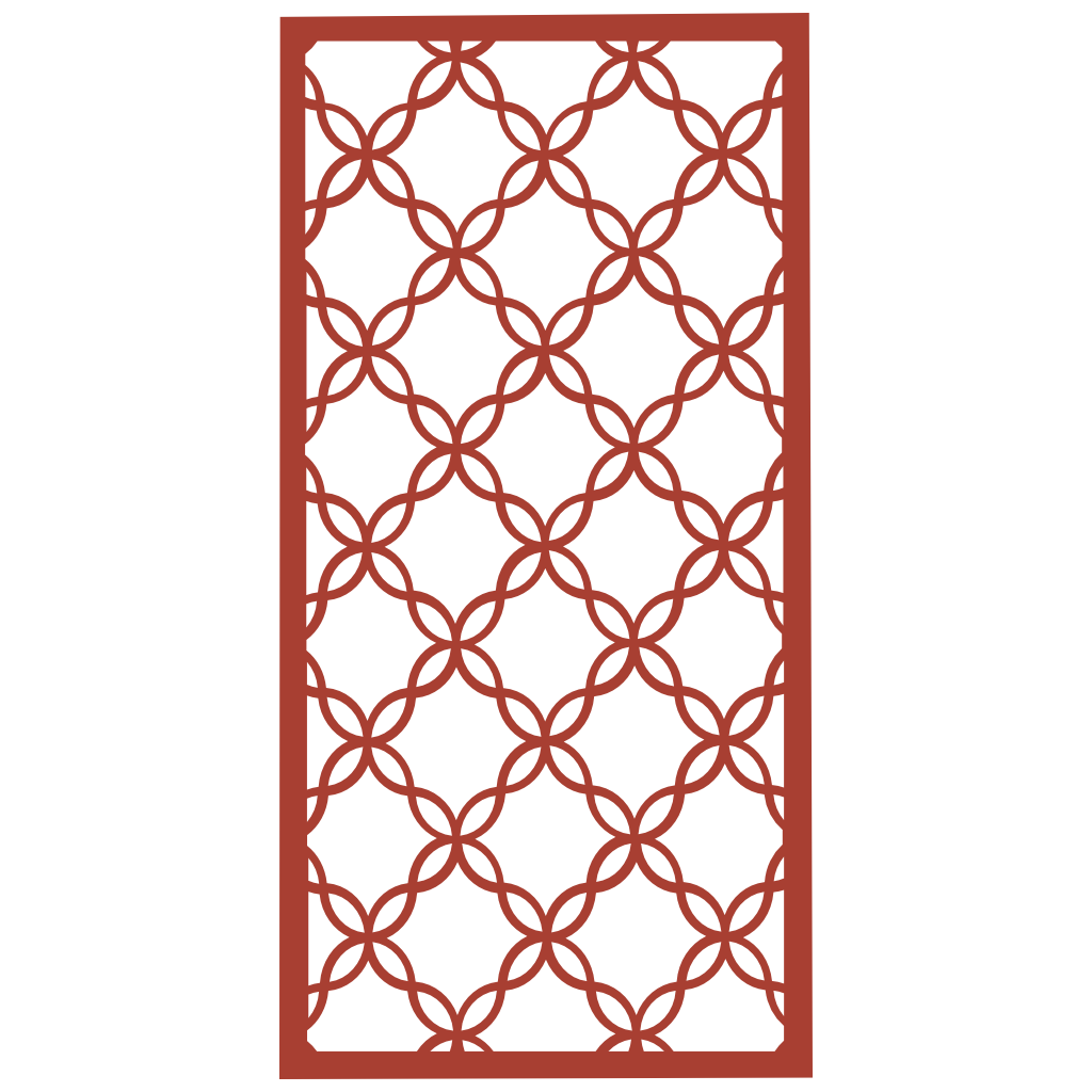 Composición mural con paneles geométricos modulares de diseño moderno