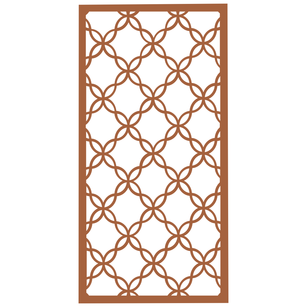 Composición mural con paneles geométricos modulares de diseño moderno