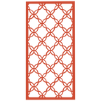 Composición mural con paneles geométricos modulares de diseño moderno