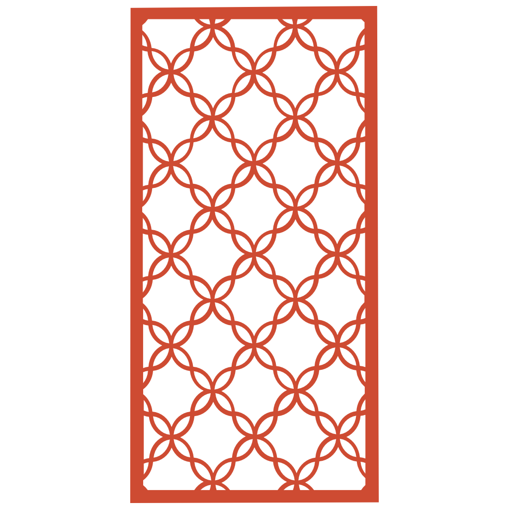 Composición mural con paneles geométricos modulares de diseño moderno