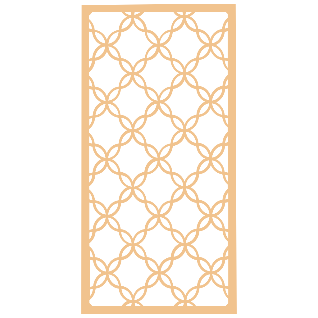 Composición mural con paneles geométricos modulares de diseño moderno