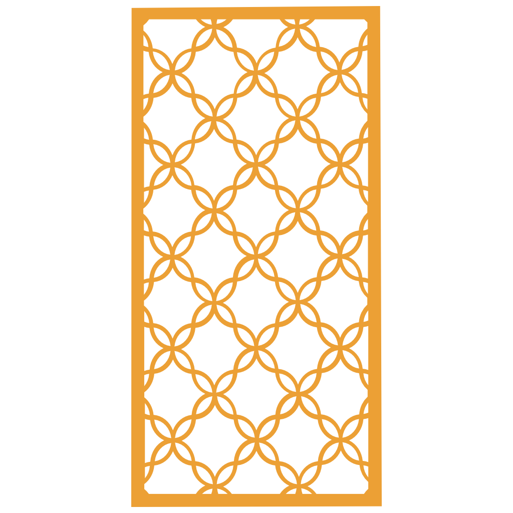 Composición mural con paneles geométricos modulares de diseño moderno