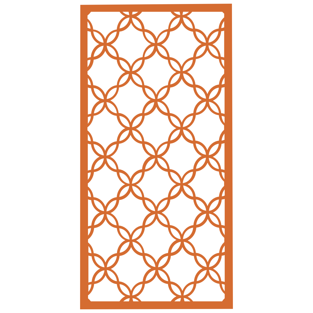 Composición mural con paneles geométricos modulares de diseño moderno