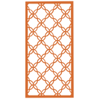 Composición mural con paneles geométricos modulares de diseño moderno