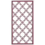 Composición mural con paneles geométricos modulares de diseño moderno