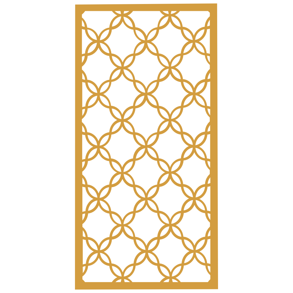 Composición mural con paneles geométricos modulares de diseño moderno