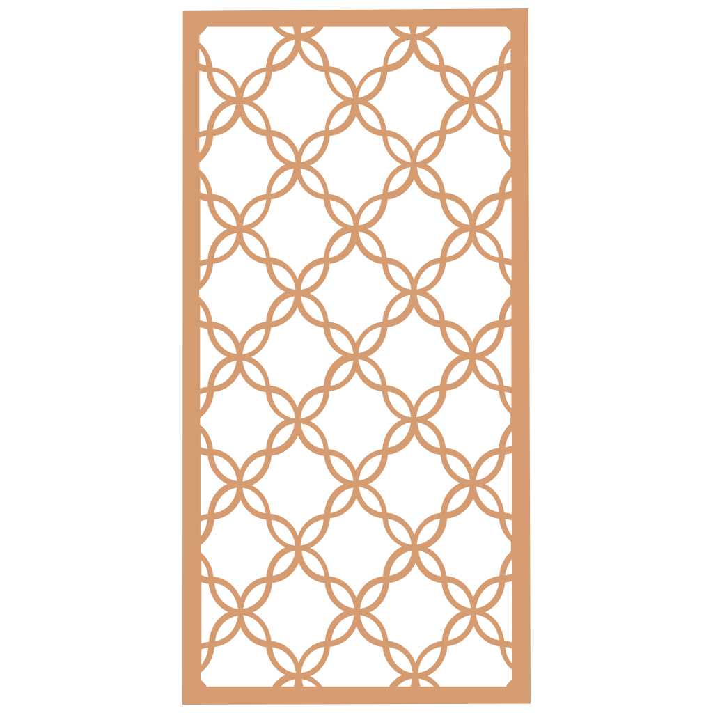 Composición mural con paneles geométricos modulares de diseño moderno