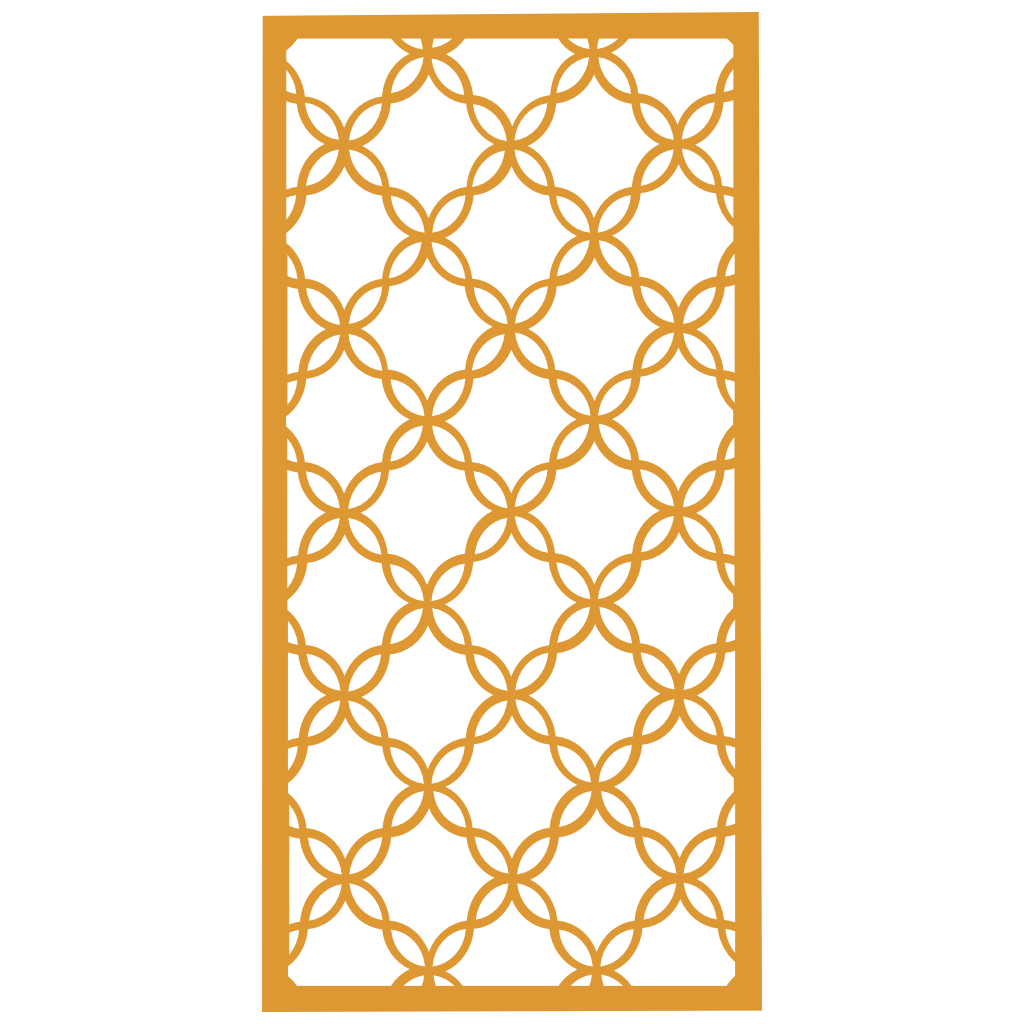 Composición mural con paneles geométricos modulares de diseño moderno