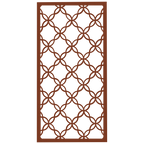 Composición mural con paneles geométricos modulares de diseño moderno