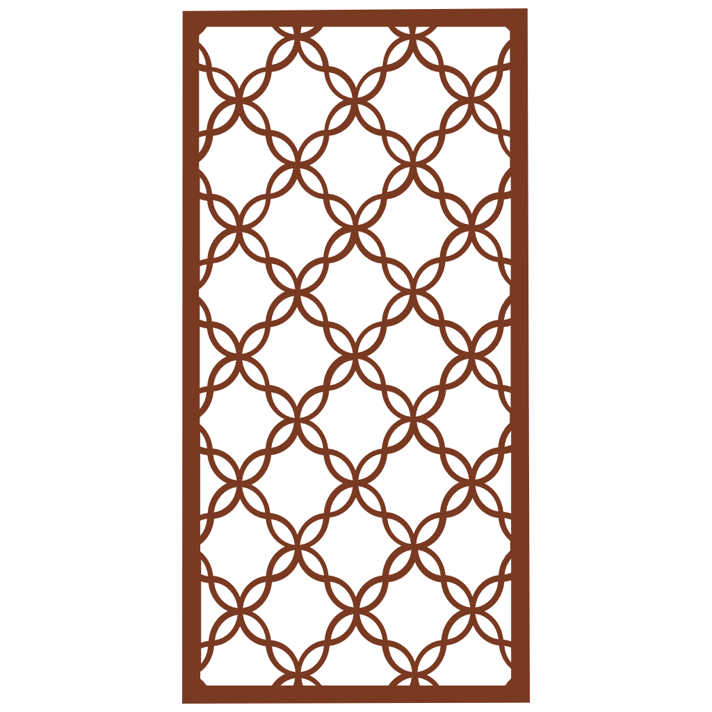 Composición mural con paneles geométricos modulares de diseño moderno