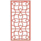 Panel ornamental modular geométrico de madera para decoración de pared interior