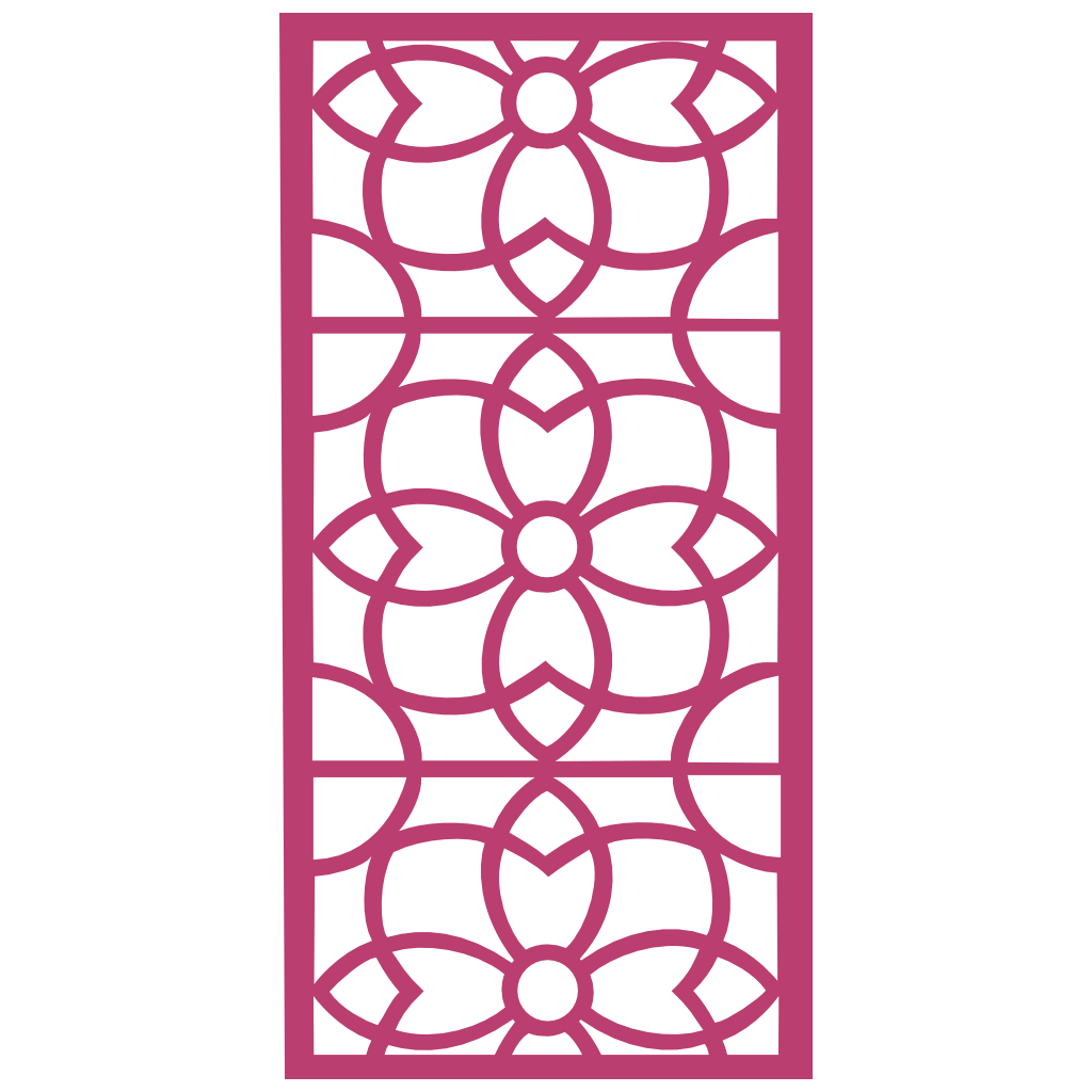 Panel ornamental modular geométrico de madera para decoración de pared interior