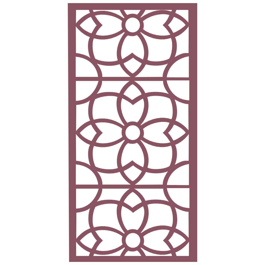 Panel ornamental modular geométrico de madera para decoración de pared interior