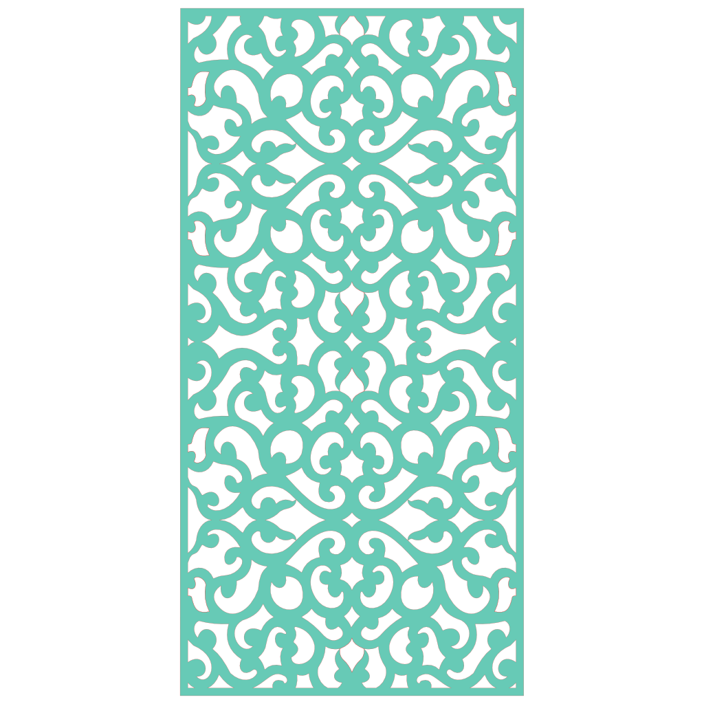 Revestimiento mural con panel ornamental geométrico moderno