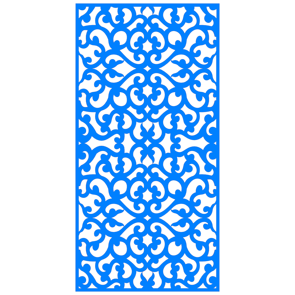 Revestimiento mural con panel ornamental geométrico moderno