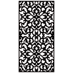 Revestimiento mural con panel ornamental geométrico moderno