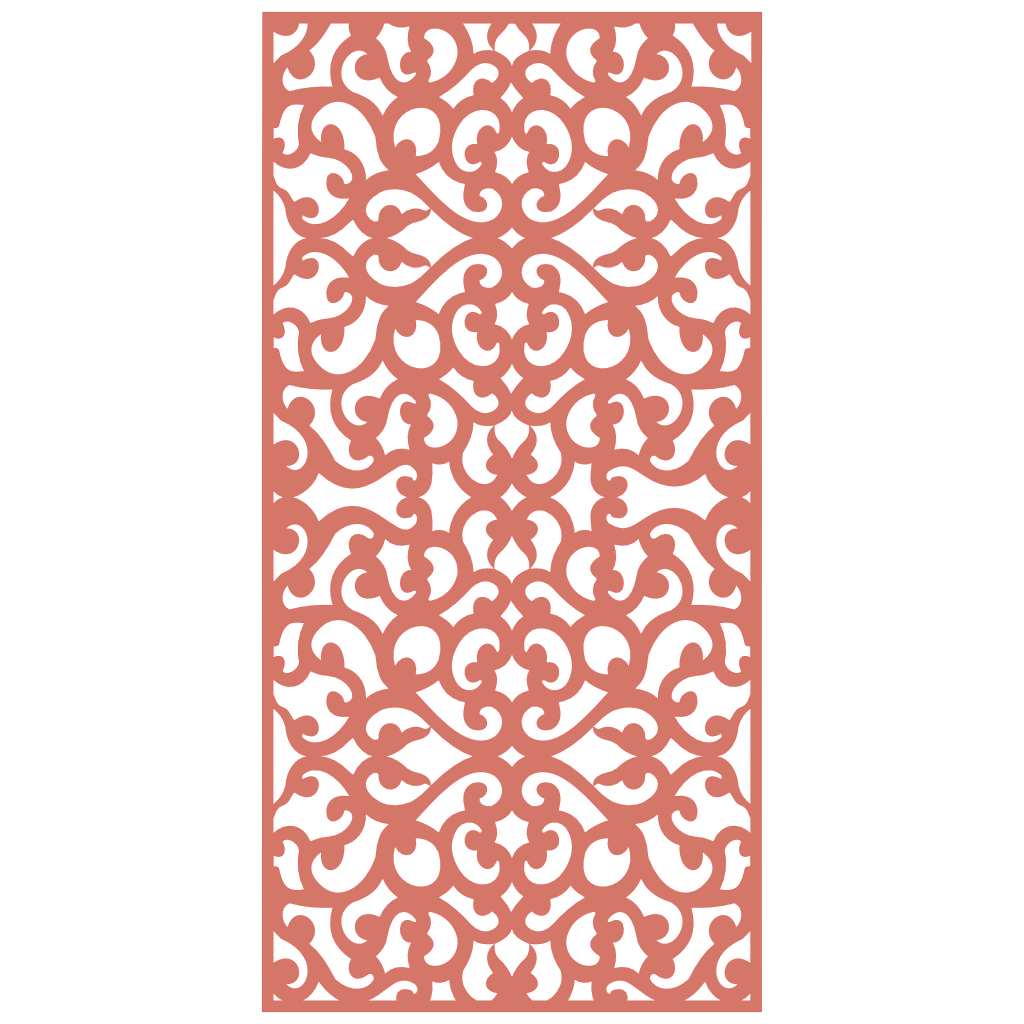 Revestimiento mural con panel ornamental geométrico moderno