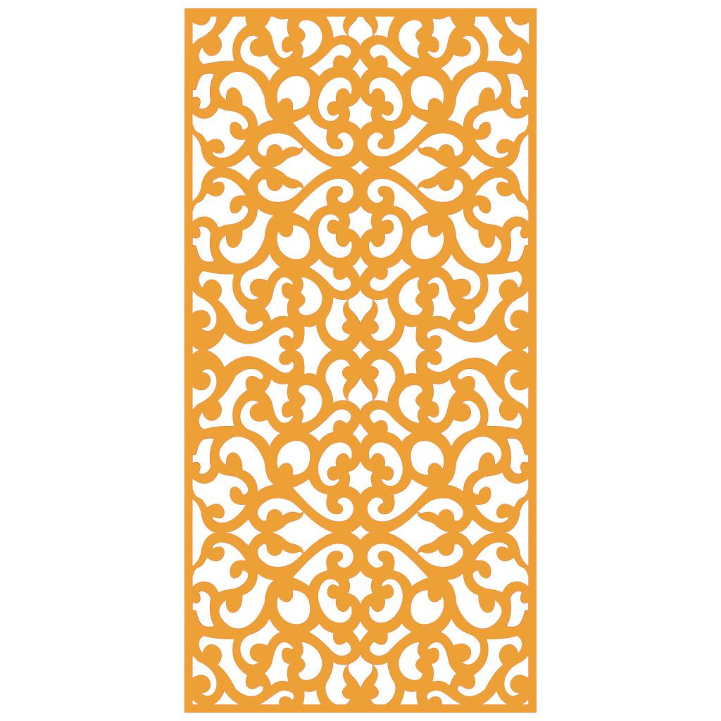 Revestimiento mural con panel ornamental geométrico moderno