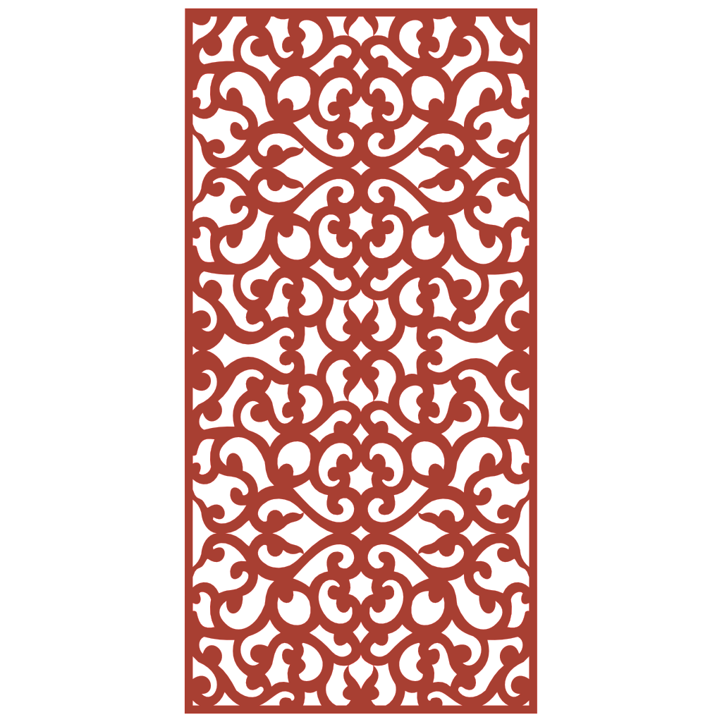 Revestimiento mural con panel ornamental geométrico moderno