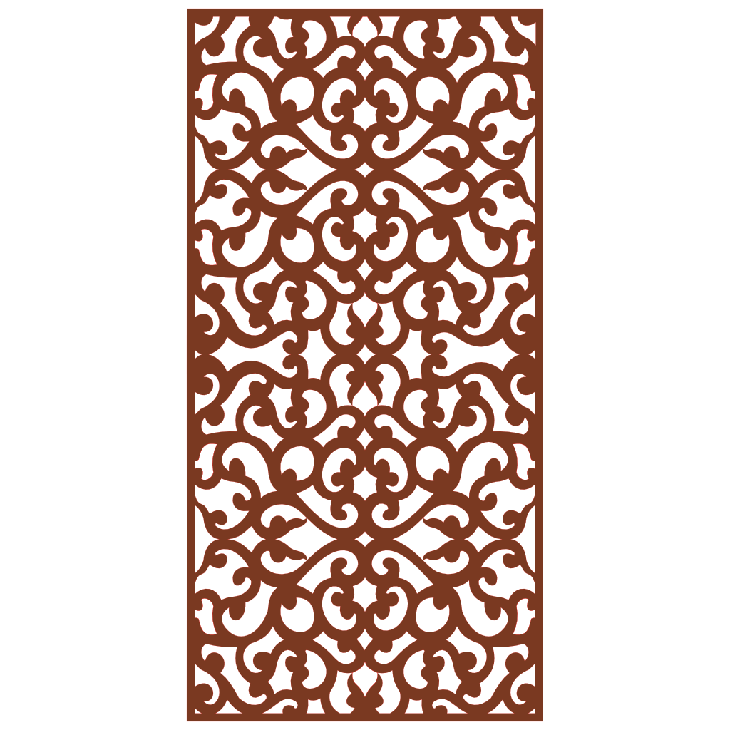 Revestimiento mural con panel ornamental geométrico moderno